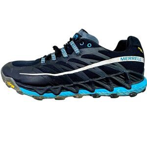 Merrell All Out Peak Trail Running‎ Hiking Black Outdoor Shoes Woman’s Size 11
